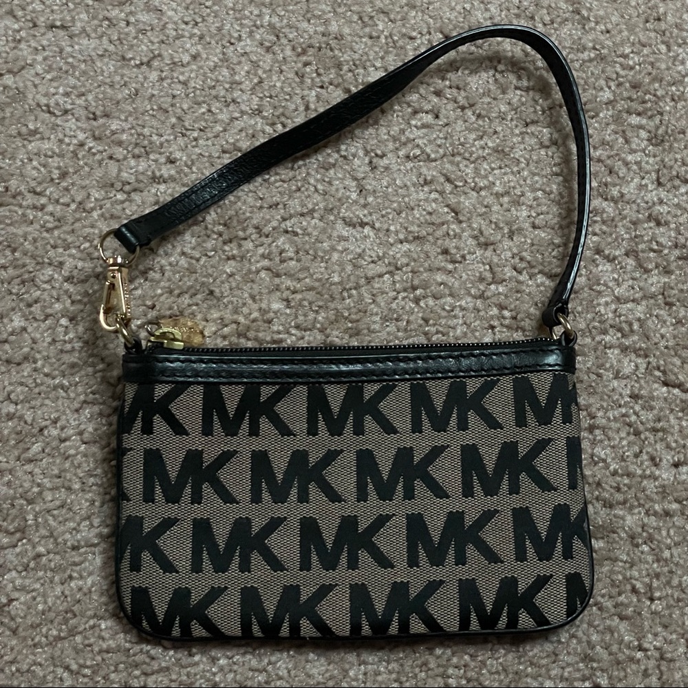 Small Michael Kors Monogram Clutch